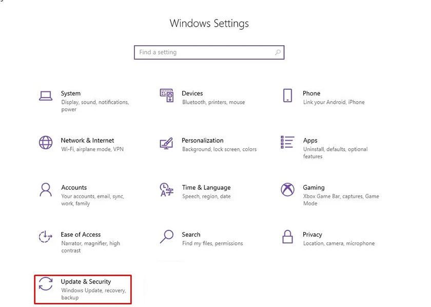 Cách reset lại máy tính không mất dữ liệu với Keep my files