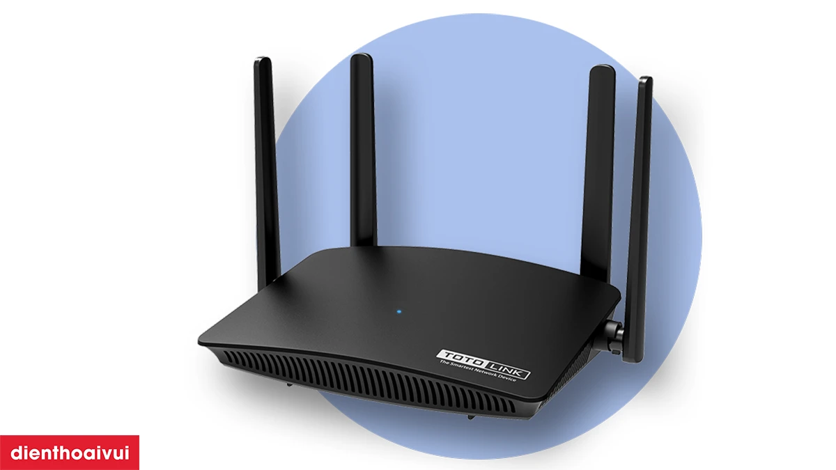 Đ&aacute;nh gi&aacute; thiết kế Router Wi-fi Totolink A720R băng tần k&eacute;p Ac1200