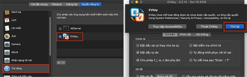 Sử dụng EVKey