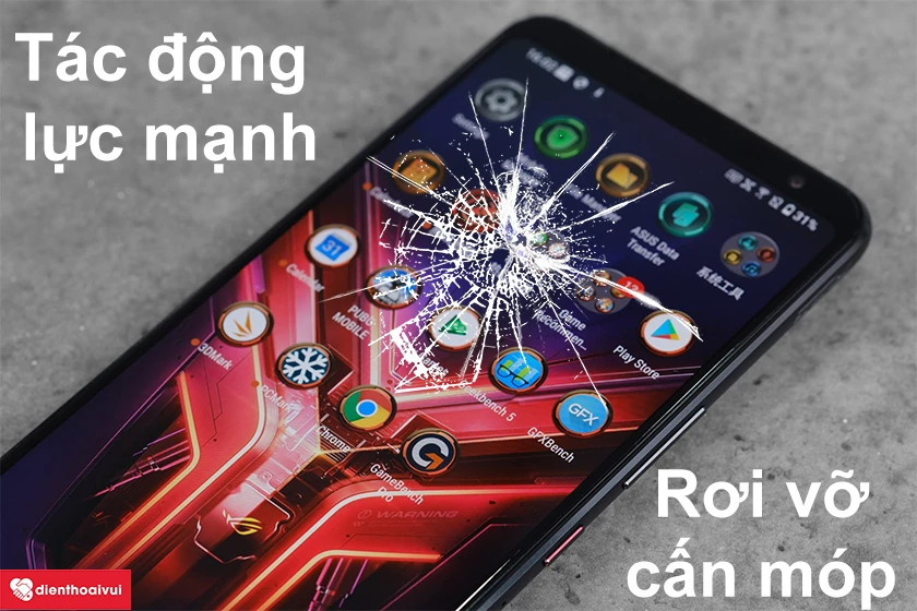 Hư k&iacute;nh v&igrave; sử dụng m&agrave;n h&igrave;nh cường độ cao, c&aacute;ch khắc phục hiệu quả
