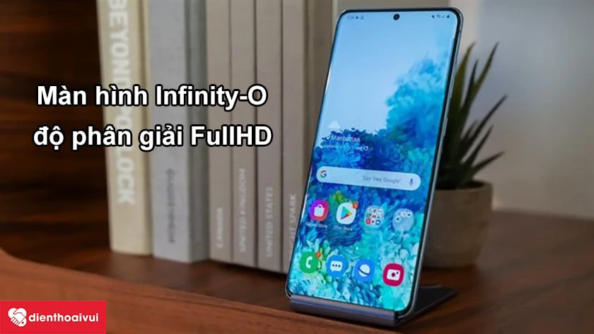 Samsung Galaxy M51 &ndash; M&agrave;n h&igrave;nh Infinity-O, độ ph&acirc;n giải FullHD