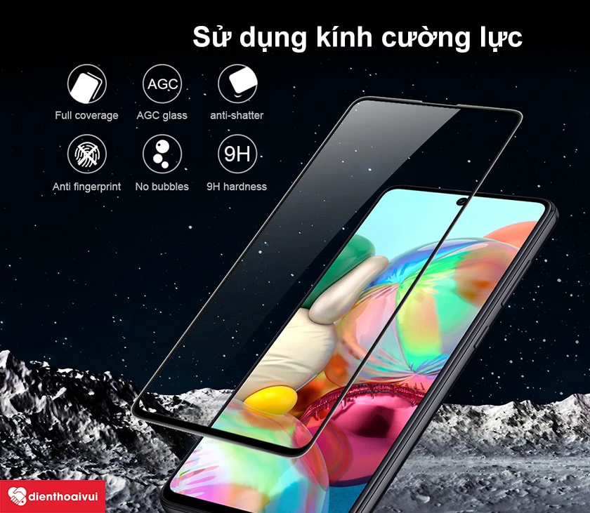 Sử dụng miếng d&aacute;n chống trầy hoặc cường lực
