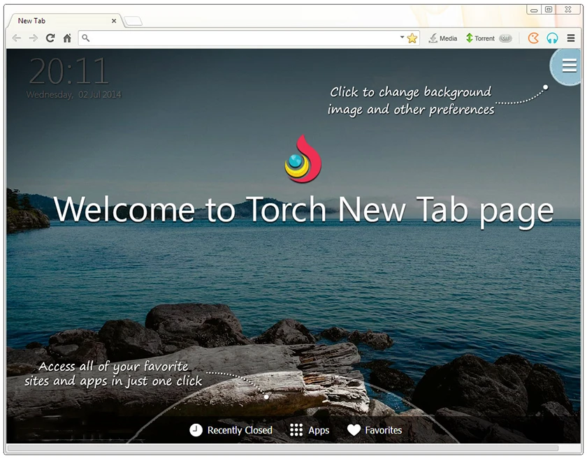 Tr&igrave;nh duyệt Torch Browser