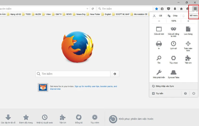 Xo&aacute; lịch sử t&igrave;m kiếm Google tr&ecirc;n tr&igrave;nh duyệt Firefox