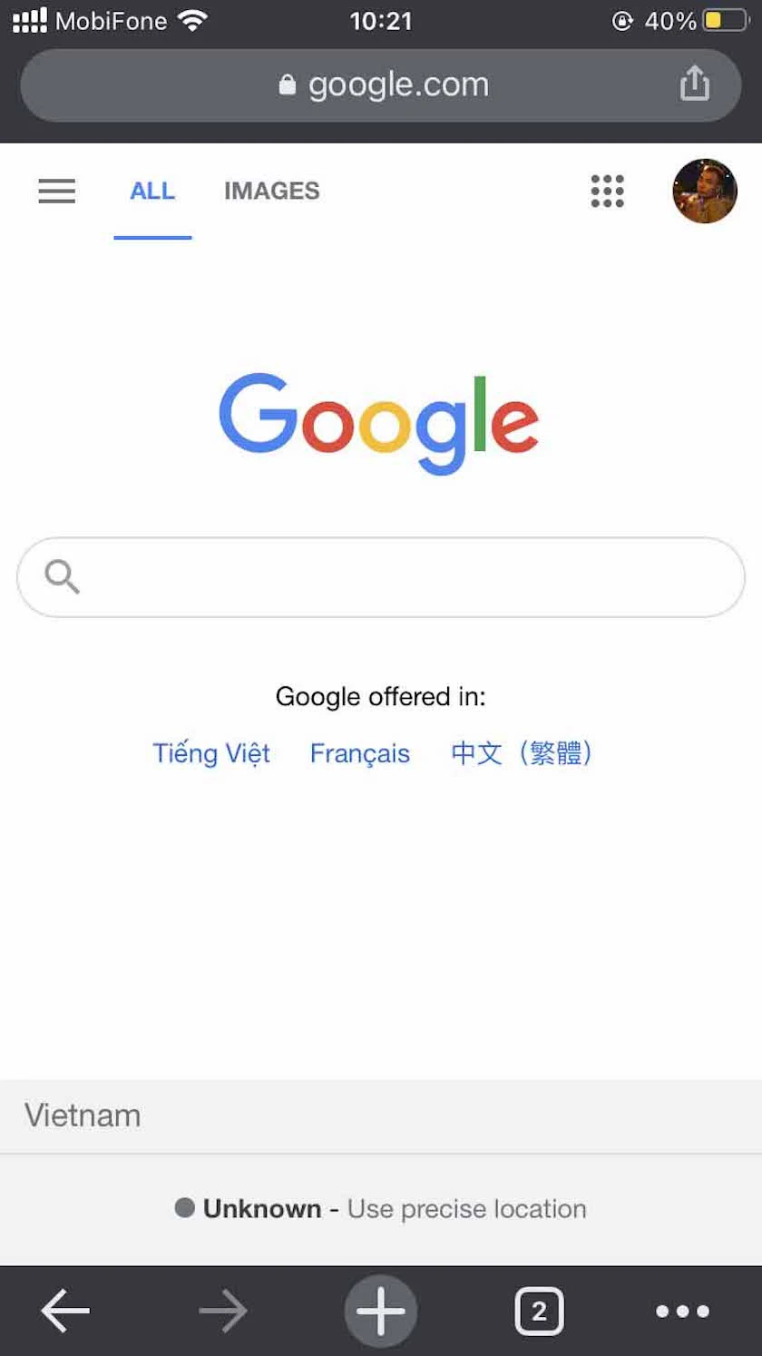 truy cập t&agrave;i khoản Google