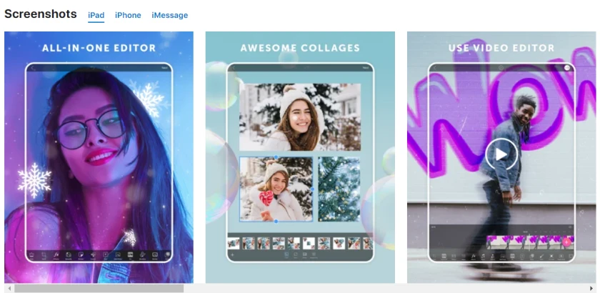 App th&ecirc;m chữ v&agrave;o ảnh Picsart