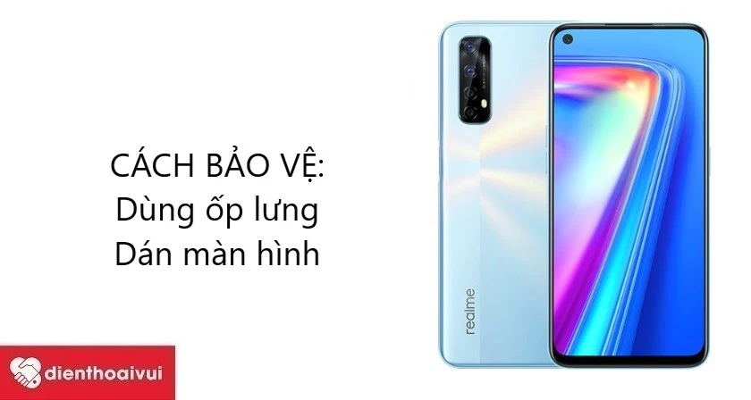 Bảo v&ecirc;̣ mặt kính Realme 7