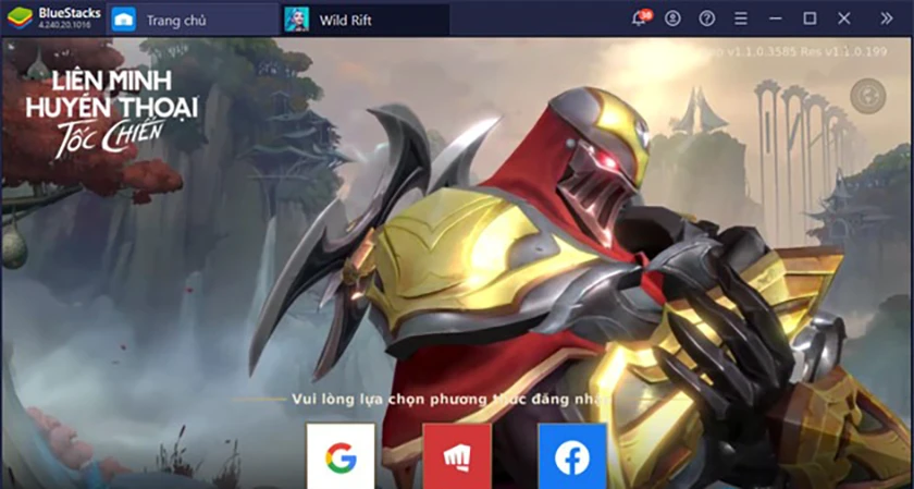 chơi li&ecirc;n minh tốc chiến tr&ecirc;n pc bằng BlueStacks