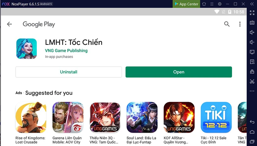 C&aacute;ch chơi li&ecirc;n minh tốc chiến tr&ecirc;n pc bằng NoxPlayer