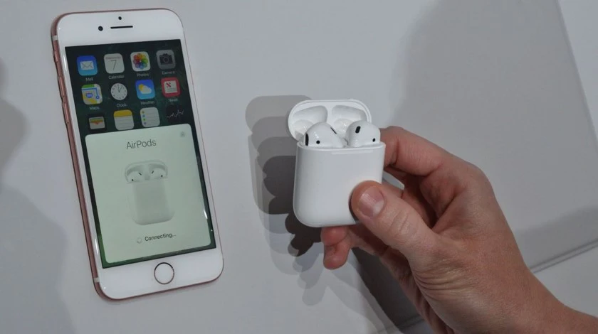 C&aacute;ch sử dụng k&ecirc;́t n&ocirc;́i AirPods với điện thoại iPhone