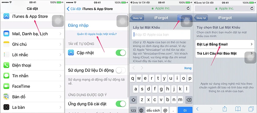 Qu&ecirc;n mật khẩu ID Apple v&agrave; c&aacute;ch kh&ocirc;i phục tr&ecirc;n điện thoại