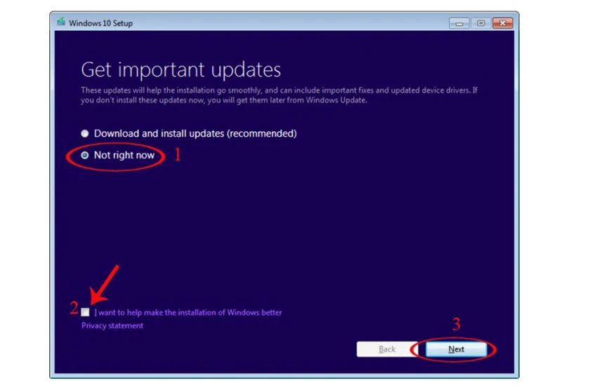 Hướng dẫn n&acirc;ng cấp bằng file.ISO