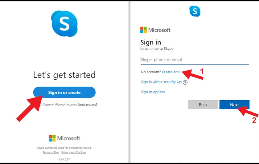 C&aacute;ch tạo tài khoản Skype tr&ecirc;n m&aacute;y t&iacute;nh