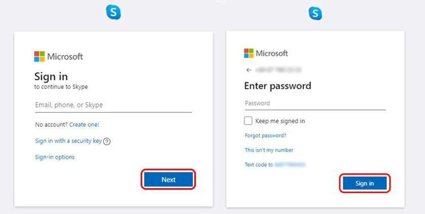 Hướng dẫn đăng nhập Skype tr&ecirc;n m&aacute;y t&iacute;nh, laptop