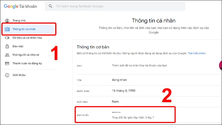Cách đổi mật khẩu email trên máy tính chi tiết