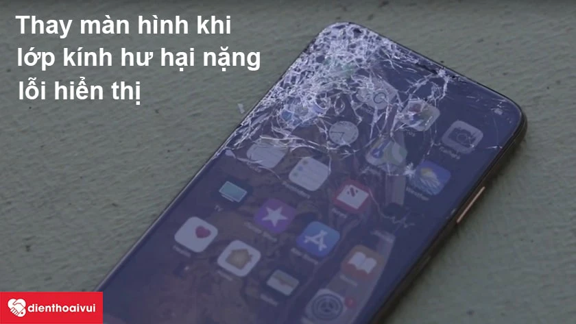 L&agrave;m thế n&agrave;o để ph&acirc;n biệt m&agrave;n h&igrave;nh iPhone XS lỗi trong hay ngo&agrave;i