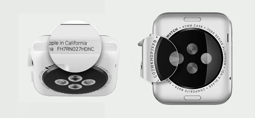C&aacute;ch check (kiểm tra) imei, serial Apple Watch ngay tr&ecirc;n bề mặt đồng hồ