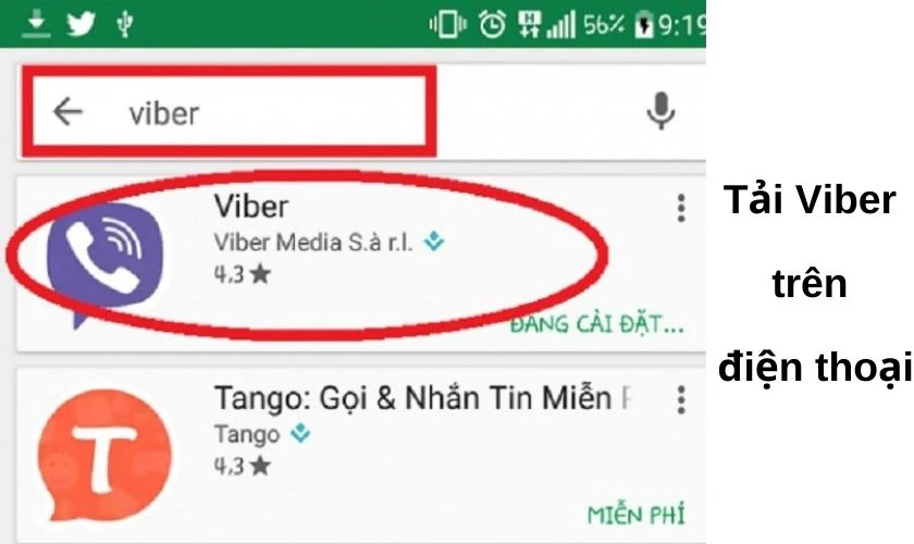 C&aacute;ch c&agrave;i đặt Viber cho điện thoại