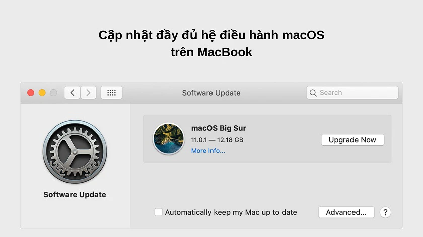C&acirc;̣p nh&acirc;̣t driver và h&ecirc;̣ đi&ecirc;̀u hành macOS khi macbook kh&ocirc;ng nhận usb boot