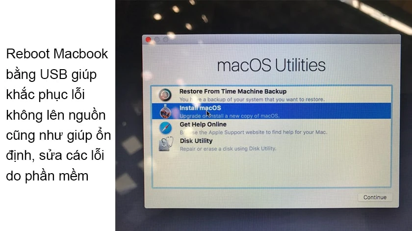 macbook kh&ocirc;ng l&ecirc;n nguồn