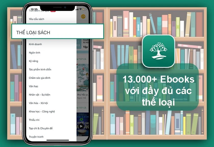 ứng dụng đọc truyện Waka 4.0