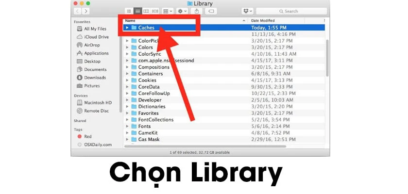 C&aacute;ch x&oacute;a file tr&ecirc;n Macbook bằng phương ph&aacute;p thủ c&ocirc;ng