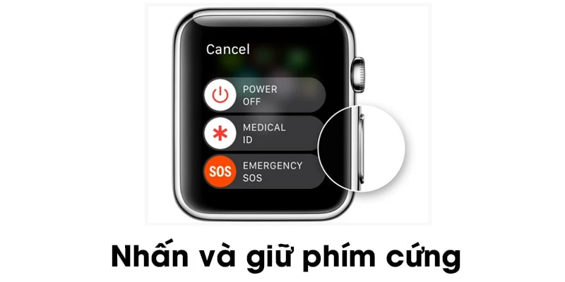 c&aacute;ch reset apple watch bằng ph&iacute;m cứng