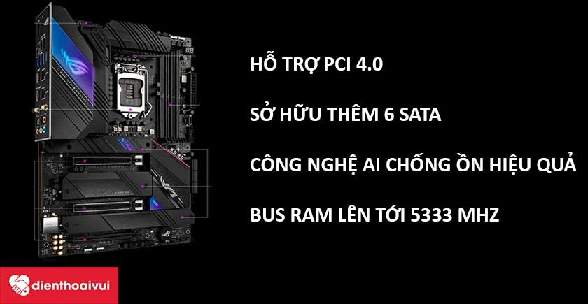 Mainboard Asus ROG Strix Z590-E Gaming Wifi