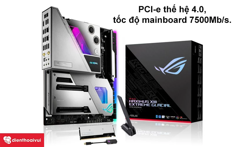 Mainboard Asus Z590 ROG Maximus XIII Extreme Glacial - T&iacute;nh năng được n&acirc;ng cấp