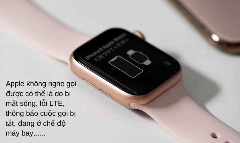 C&aacute;c lỗi khiến Apple Watch kh&ocirc;ng nghe gọi được