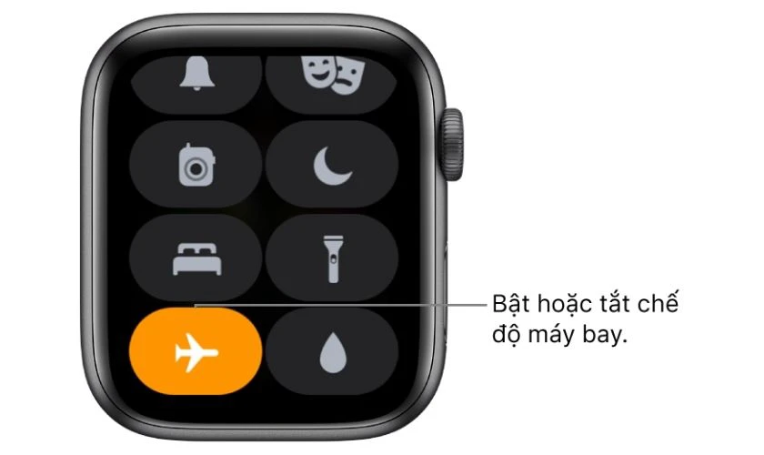 Apple Watch bị mất s&oacute;ng hoặc đang ở chế độ m&aacute;y bay