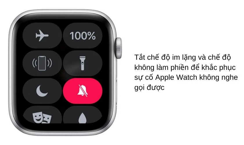 Tắt chế độ im lặng, kh&ocirc;ng l&agrave;m phiền