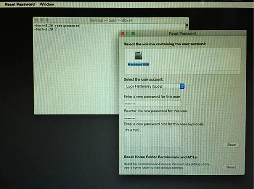 cách đổi, cài đặt, reset mật khẩu macbook air / Pro bằng Recovery Mode