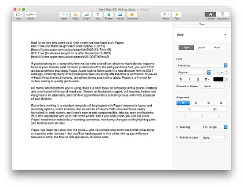 Hướng dẫn c&aacute;ch sử dụng Word tr&ecirc;n Macbook Air / Pro