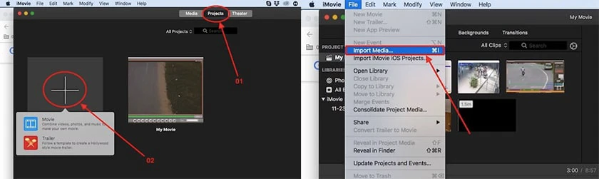 C&aacute;ch sử dụng imovie tren macbook