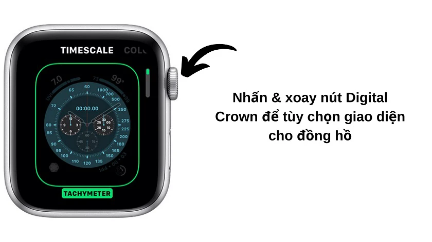 hướng dẫn c&aacute;ch thay mặt đồng hồ apple watch từ Android