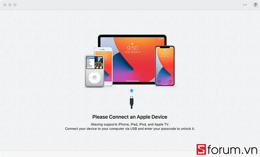 Cài ứng dụng iOS qua phần mềm iMazing
