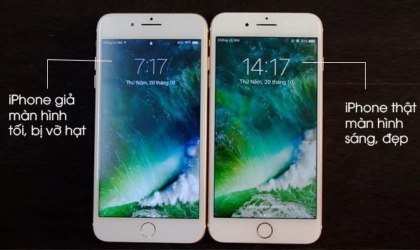 nhận biết iphone thay vỏ qua m&agrave;n h&igrave;nh
