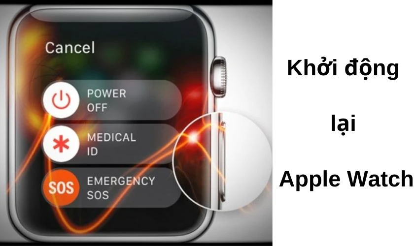 Restart Apple Watch