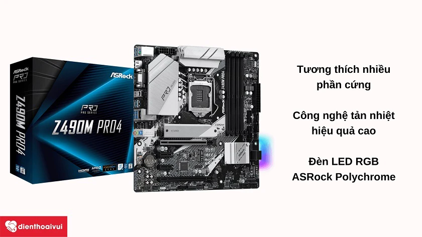 Mainboard ASRock Z490M Pro 4 