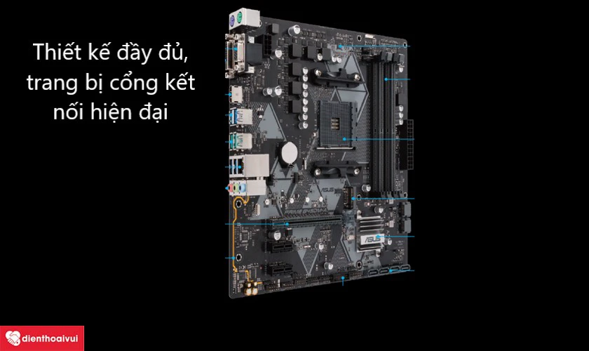 Mainboard Asus Prime B450M-A II