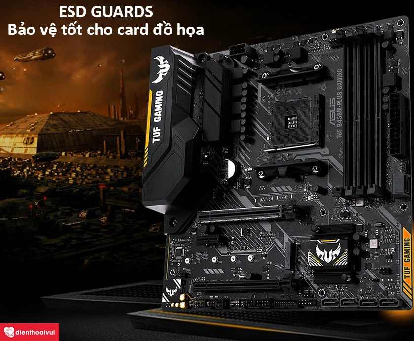 Mainboard Asus TUF B450M-Plus Gaming
