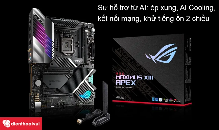 Mainboard Asus Z590 ROG Maximus XIII Apex hiệu suất ấn tượng
