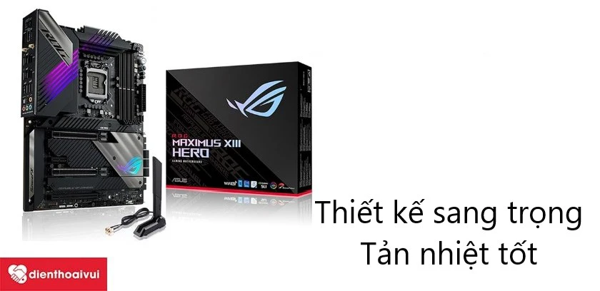 M&agrave;u sắc sang trọng, tản nhiệt chất lượng