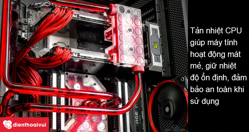 Bộ tản nhiệt CPU để l&agrave;m g&igrave;?