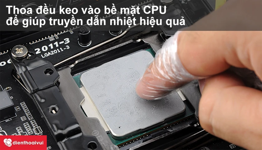 Hướng dẫn sử dụng, bảo quản keo tản nhiệt PC