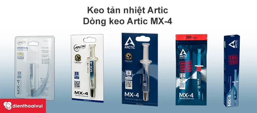 C&aacute;c h&atilde;ng keo tản nhiệt cho PC được sử dụng nhiều