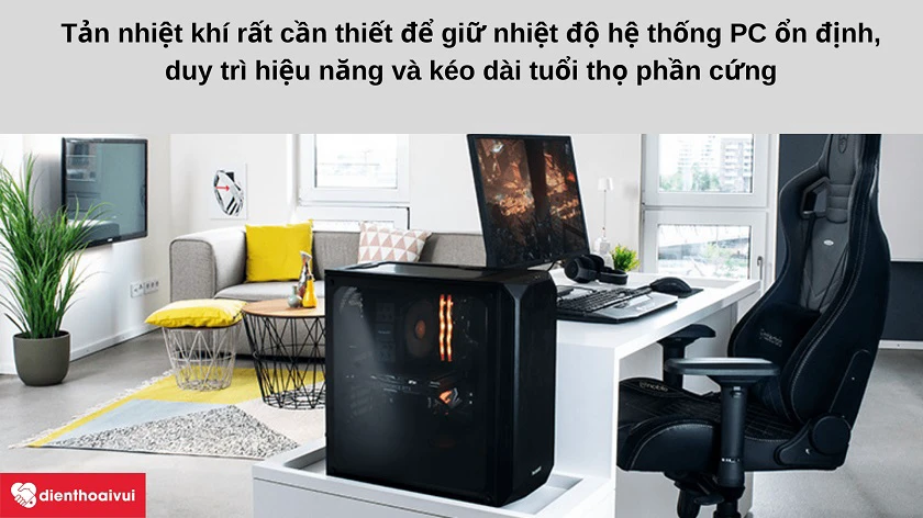 C&oacute; n&ecirc;n d&ugrave;ng tản nhiệt kh&iacute;? Ưu khuyết điểm