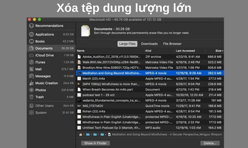 Sử dụng CleanMyMac X v&agrave; Gemini 2 giải ph&oacute;ng bộ nhớ Macbook bị đầy