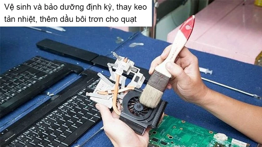 C&aacute;ch khắc phục lỗi quạt laptop k&ecirc;u to